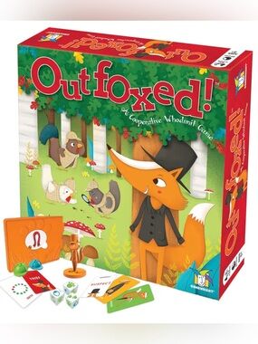 NIB Outfoxed board game. Sealed box.